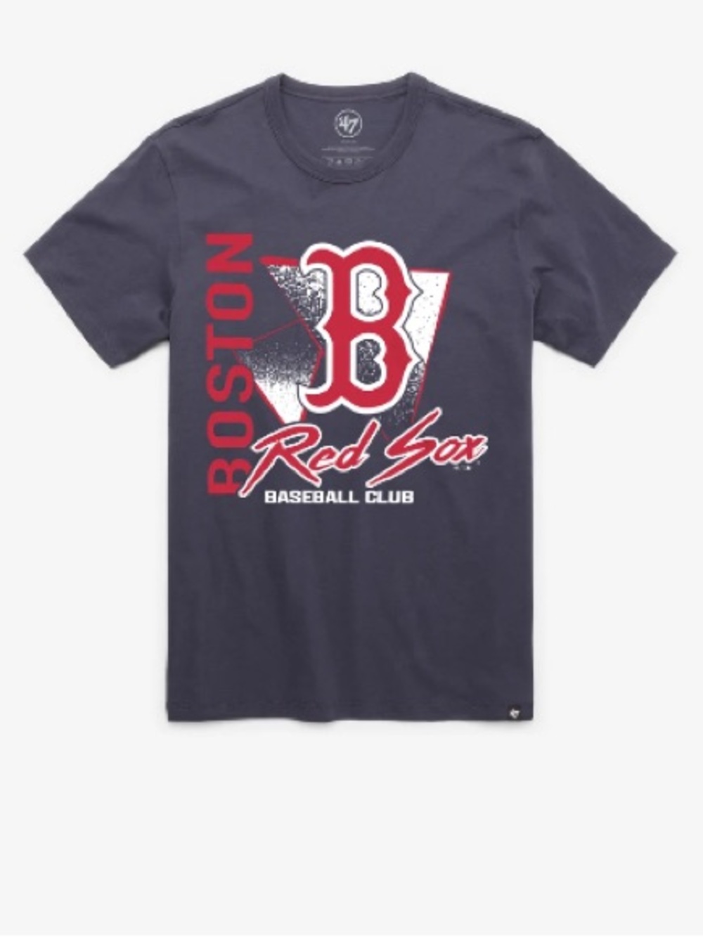 47 Brand Youth Boston Red Sox Side Arm Franklin Tee NWT Size Medium